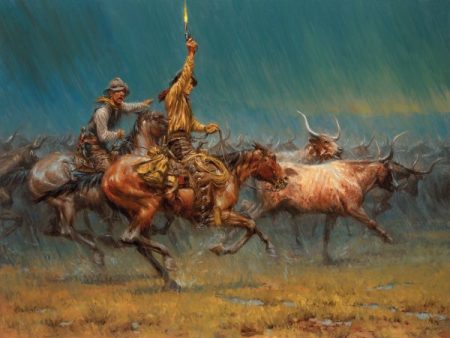western-cowboys-herding-art