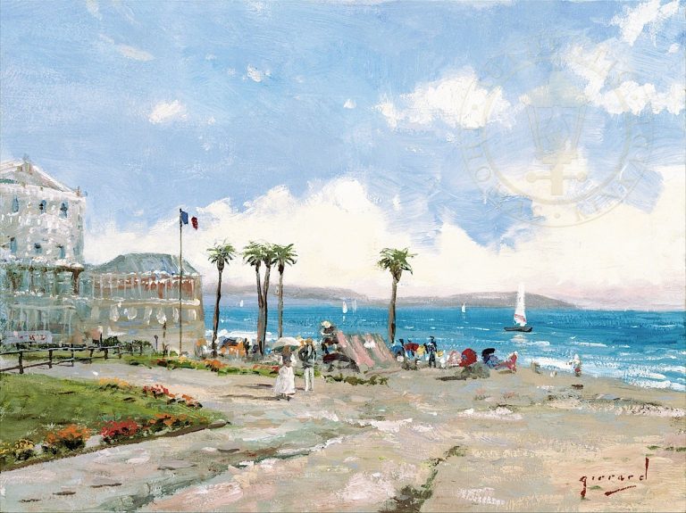 Morning at Nice by Robert Girrard – CV Art and Frame