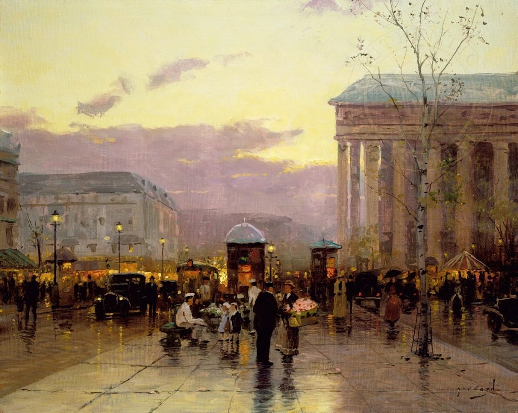 Rainy Dusk, Paris by Robert Girrard – CV Art and Frame