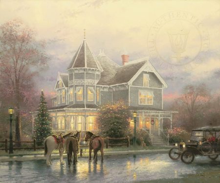 victorian-horses-art Thomas Kinkade