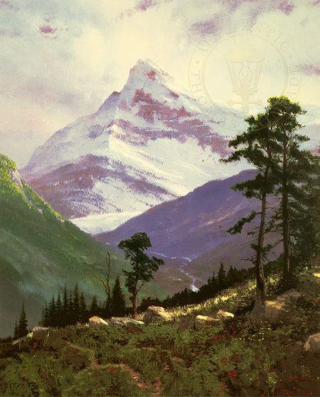 Spring in the Alps by Thomas Kinkade