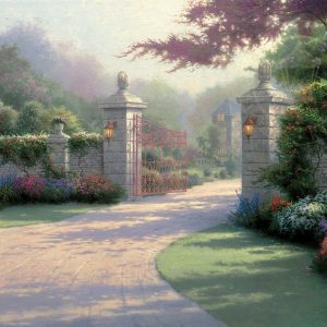 Summer Gate by Thomas Kinkade