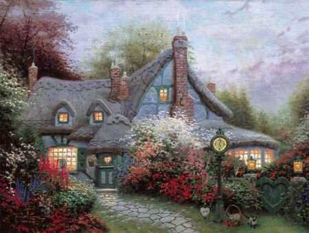 Sweetheart Cottage by Thomas Kinkade