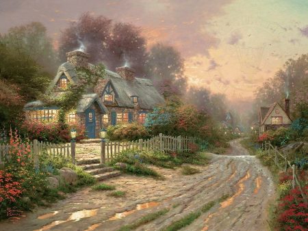 Teacup Cottage by Thomas Kinkade