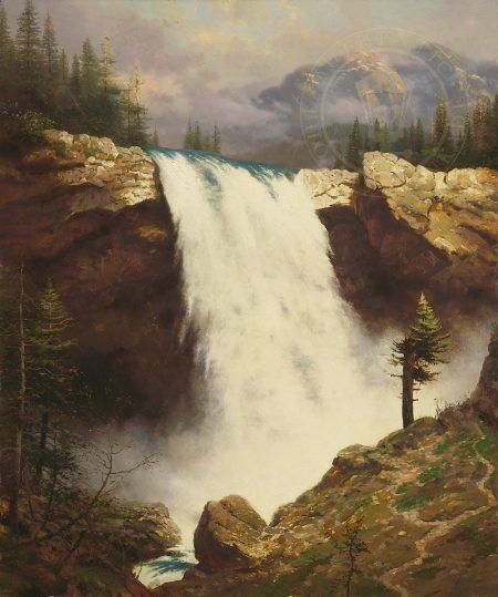 The Power and the Majesty by Thomas Kinkade