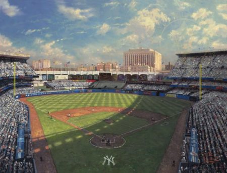 Yankee Stadium by Thomas Kinkade
