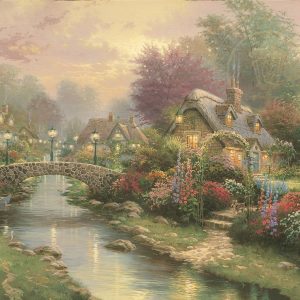 thomas-kinkade-cottage-art