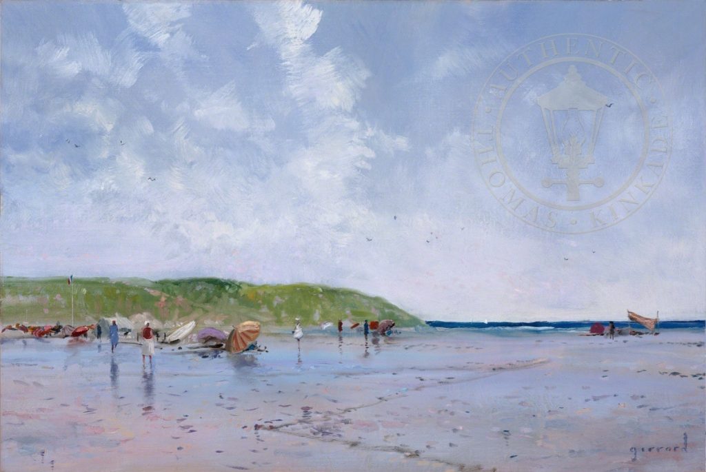 Seaside Umbrellas by Robert Girrard – CV Art and Frame