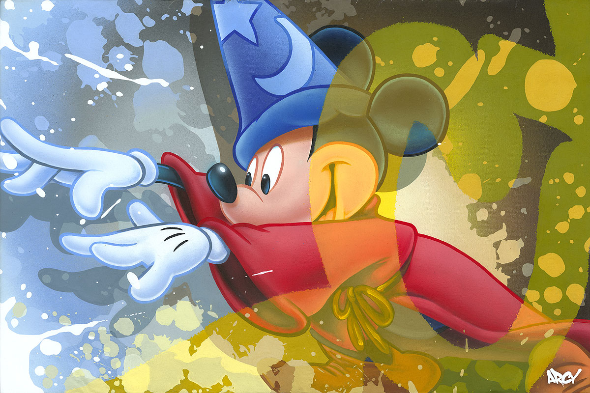 Mickey Sorcerer by Arcy – CV Art and Frame