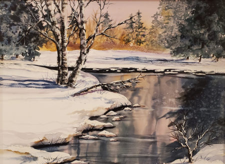 original-watercolor-snowy-river-creek