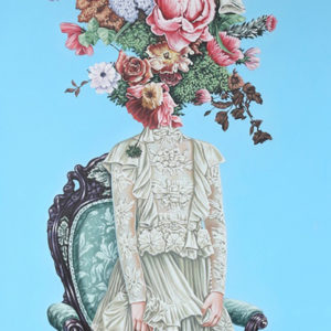 original-painting-surreal-floral-girl
