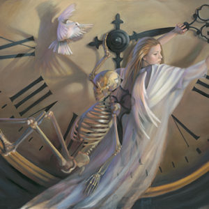 canvas-noel-symbolic-angel-skeleton-bird
