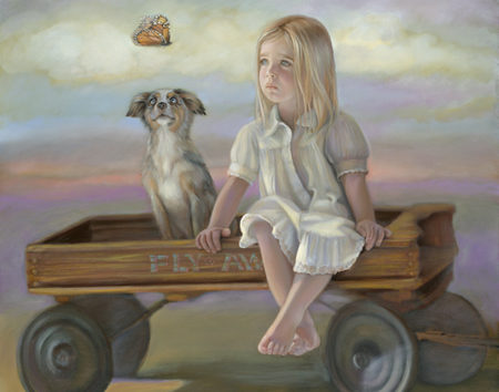 canvas-noel-younggirl-dog-butterfly