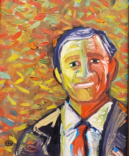 original-canvas-oil-politics-george-bush-painting