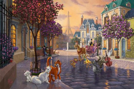 animals-cats-disney-dogs-geese-alleycats-kinkade