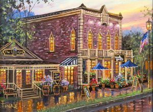 art-original-oil-wine-guy-noah-grants-main-street