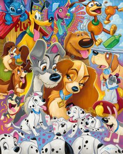 art-lady-tramp-stitch-goofy