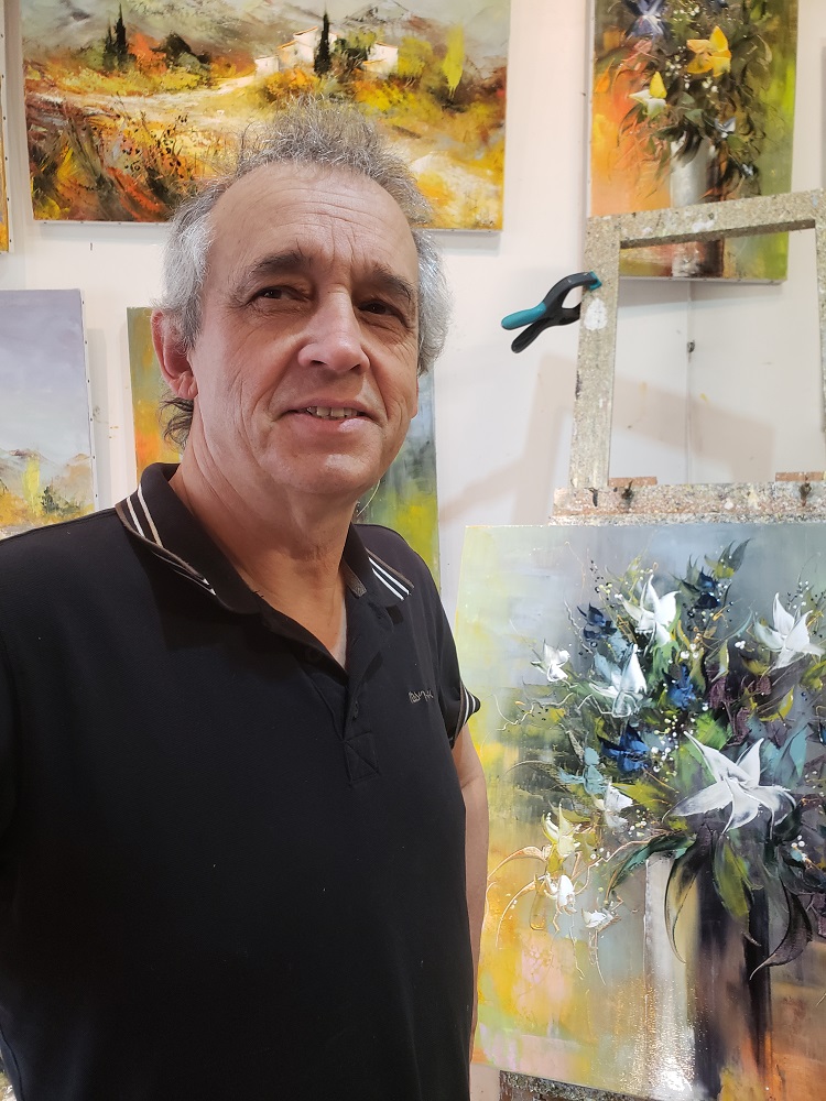 Floral Symphony by Manuel Rubalo CV Art and Frame