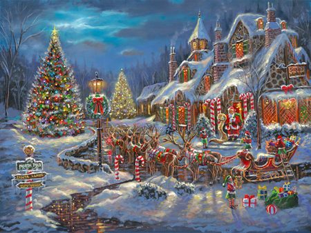 art-original-north-pole-reindeer-christmas