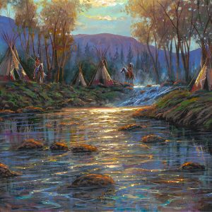 art-tepees-native-american-indians