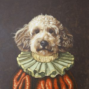 original-art-texture-dog-portrait