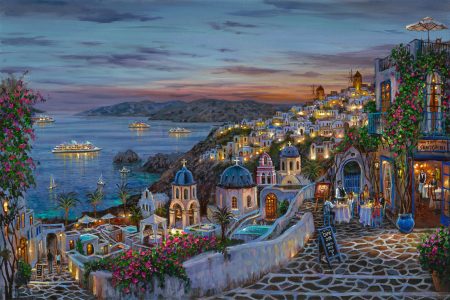 santorini-greece-art