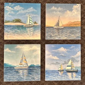 art-original-sailboats-series