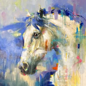 art-original-horse-andalusian