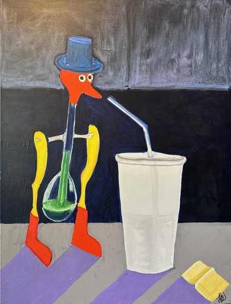 art-original-indiana-artist-drinking-bird