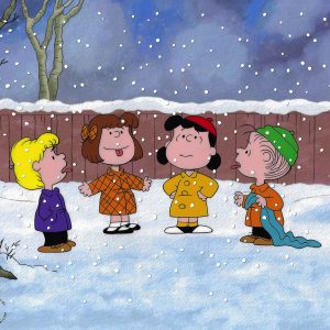 art-cell-animation-lucy-peanuts-marcie-linus