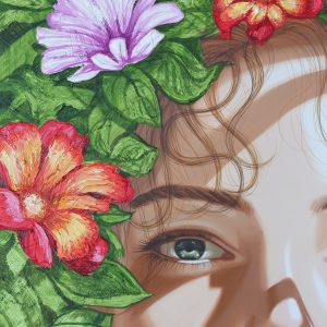 original-acrlyic-wood-texture-colors-face-flowers-eyes-surreal-art