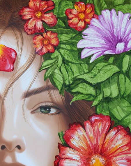 original-acrlyic-wood-texture-colors-face-flowers-eyes-surreal-art