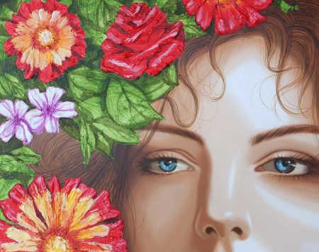 original-acrlyic-wood-texture-colors-face-flowers-eyes-surreal-art