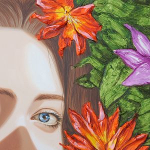 original-acrlyic-wood-texture-colors-face-flowers-eyes-surreal-art