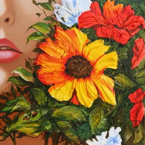 original-acrlyic-wood-texture-colors-face-flowers-eyes-surreal-art