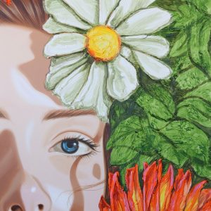 original-acrlyic-wood-texture-colors-face-flowers-eyes-surreal-art