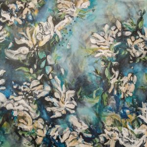 original-acrylic-abstract-floral-yellow-white-green