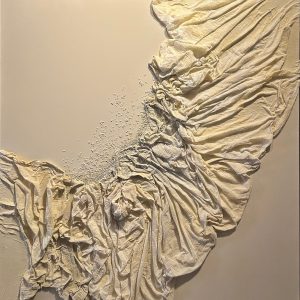 original-acrylic-fabric-texture-white-sand-mixed-media
