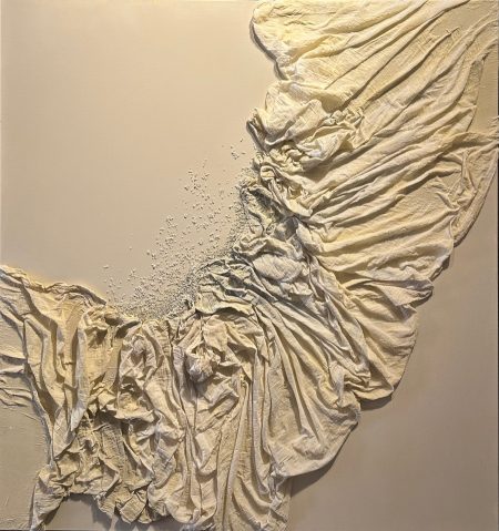 original-acrylic-fabric-texture-white-sand-mixed-media