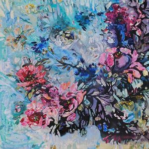 original-acrylic-abstract-contemporary-floral-palette-knife