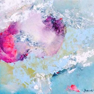 original-abstract-mixed-media-canvas-wax-acrylic-contemporary-texture-modern-floral