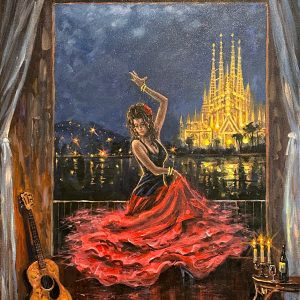 -original-oil-contemporary-flamenco-dancer-romantic