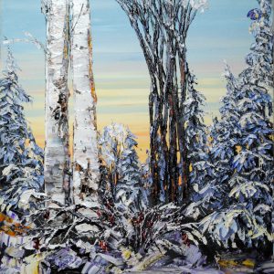 original-acrylic-canvas-texture-palette-knife-abstract-winter-trees-maya-eventov