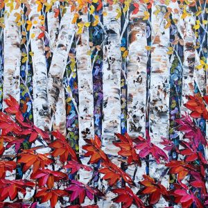 original-acrylic-canvas-texture-palette-knife-birch-trees-maya-eventov