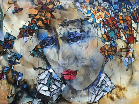 original-acrylic-canvas-texture-palette-knife-abstract-portrait-maya-eventov