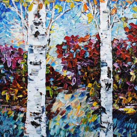 original-acrylic-canvas-texture-palette-knife-birch-trees-maya-eventov