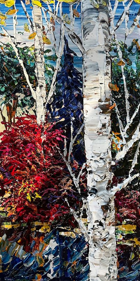 original-acrylic-canvas-texture-palette-knife-trees-birch-pines-forest-abstract-maya-eventov