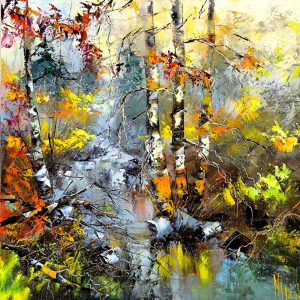 original-oil-canvas-impresssionistic-creek-forest-manuel-rubalo