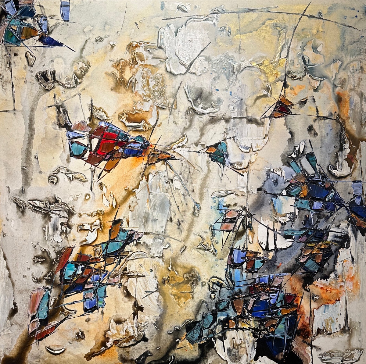 Eventov-Maya-186743-Abstract original-acrylic-canvas-abstract-texture-palette-knife-maya-eventov