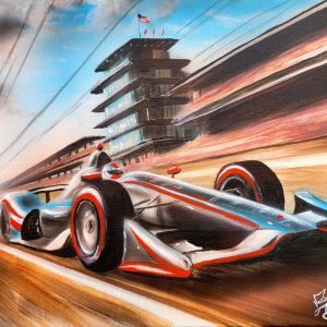 Original-acrylic-canvas-cars-race-toombs